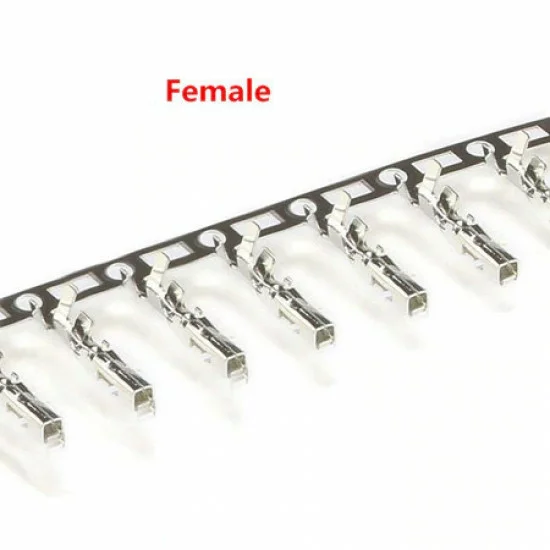 Dupont Style Mm Crimp Terminal Strip Of Female Connector